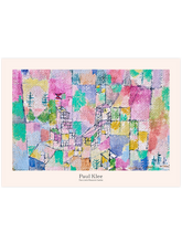 Klee Zwei Lustschlösschen - Art Print